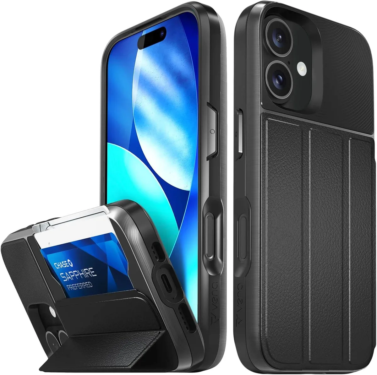 Transcend Transcend vCommute Wallet Case iPhone 17 6.3 Black — product photo