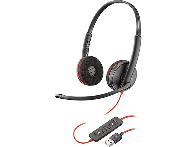 Plantronics Plantronics Blackwire 3220 USB-A Headset 209745-101 — product photo