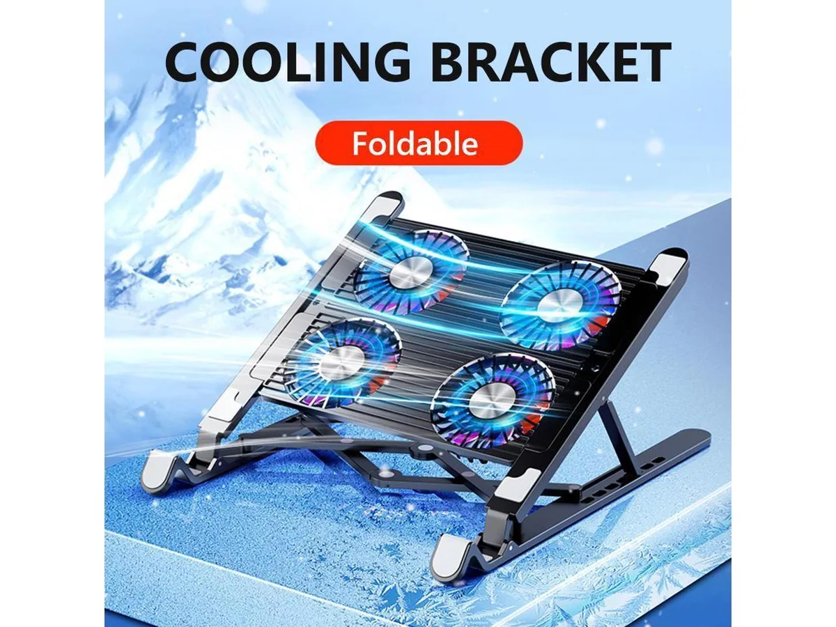 IXJYLCPC IXJYLCPC Laptop Cooling Pad Stand 4 Fans 11-17.3 — product photo
