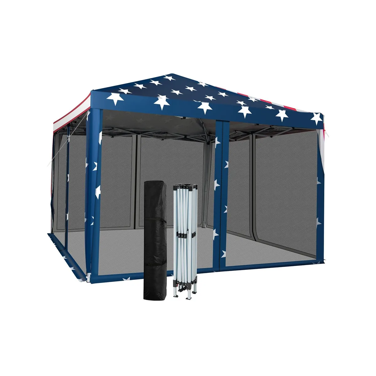 SlickBlue SlickBlue 10 x 10 ft Pop-Up Canopy Gazebo Navy Blue — product photo