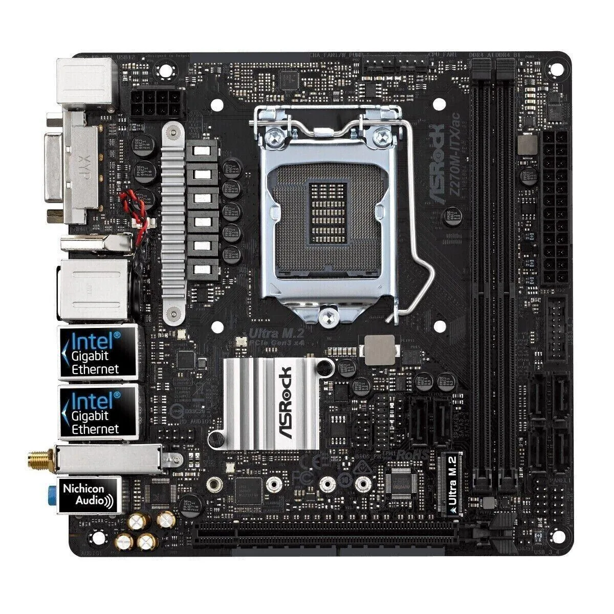 ASRock ASRock Z270M-ITX/ac Intel motherboard — product photo