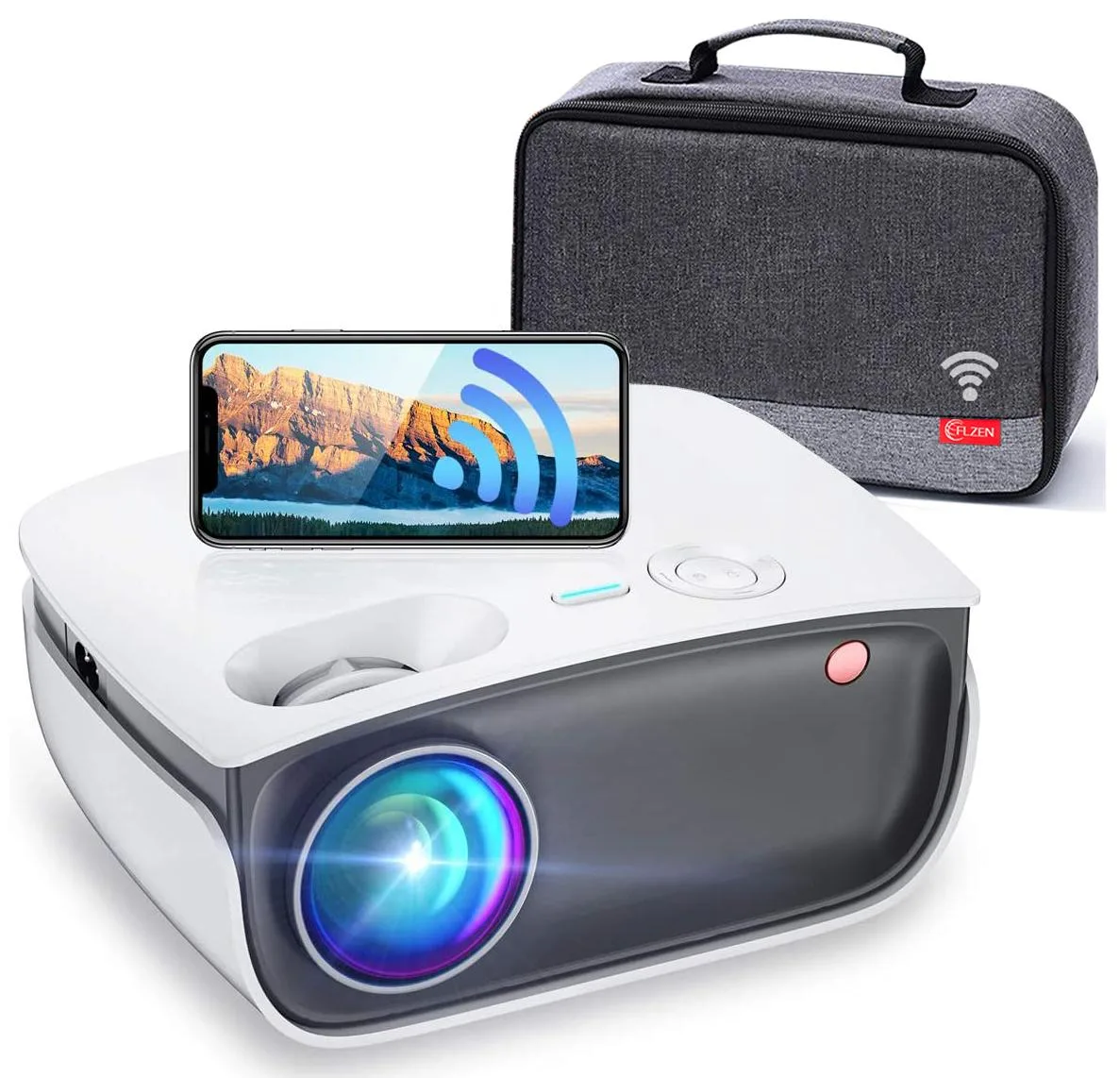 FLZEN FLZEN M2 home theater projector 1280 x 720 4000 lumens 200 — product photo