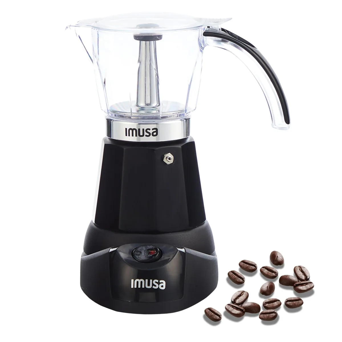  Imusa GAU-18234 6 or 3 Cup Electric Espresso Maker Black — product photo