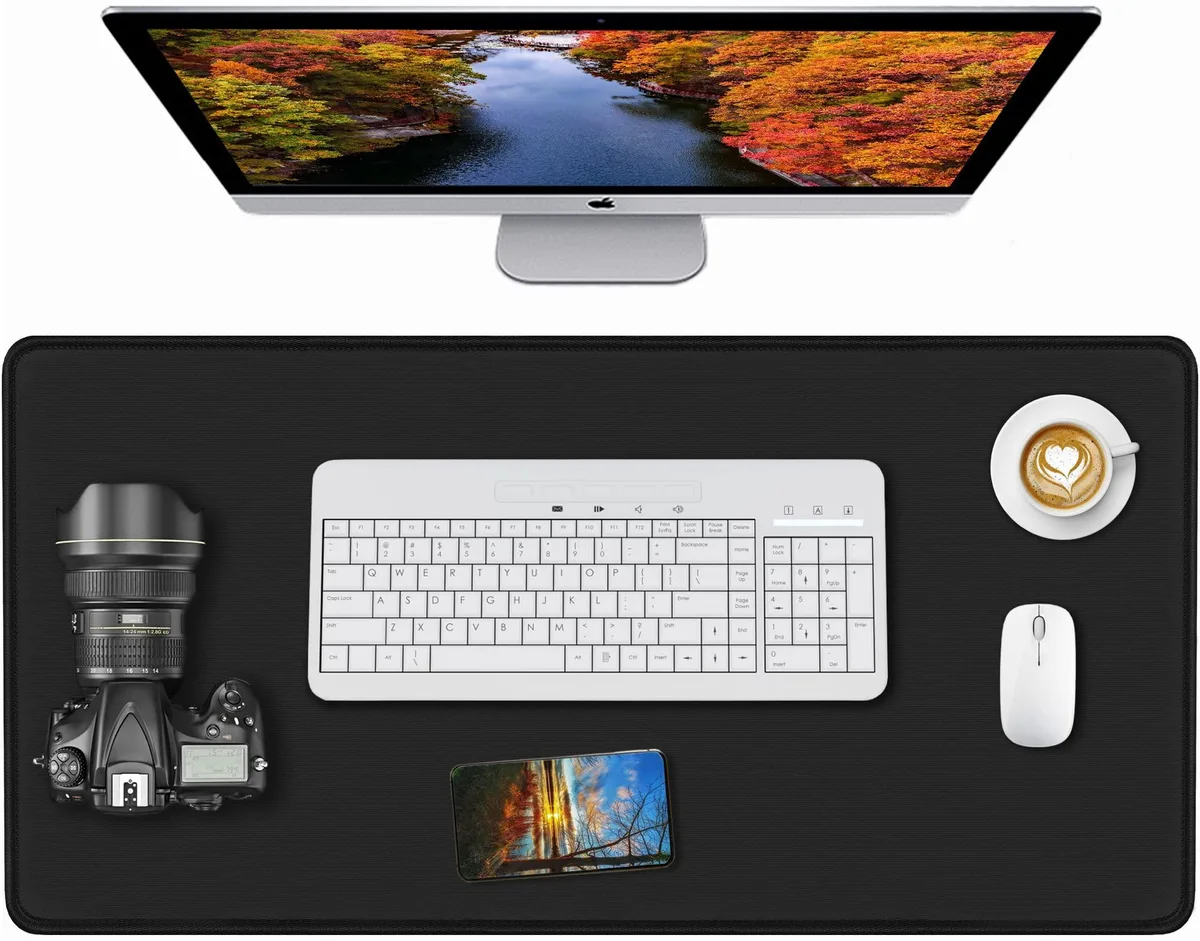  Hsmienk AB-017 Mouse Pad XL 31.5 x 11.8 in Black — product photo
