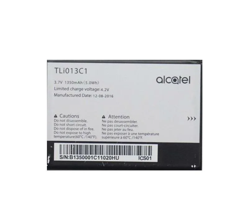 Alcatel Alcatel TLi013C1 1350mAh 3.7V battery for 4051S — product photo
