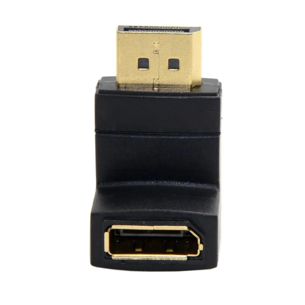 LORDWORLD LORDWORLD DisplayPort 90° Down Angled Male to Female Extension Adapter — product photo