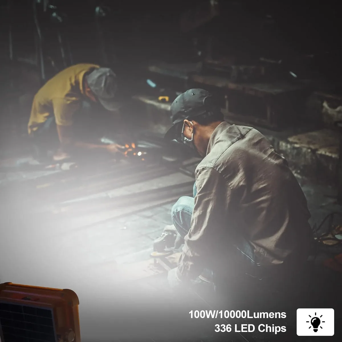  Baldwin D8 100W 16500mAh 10000LM Emergency Lighting — product photo