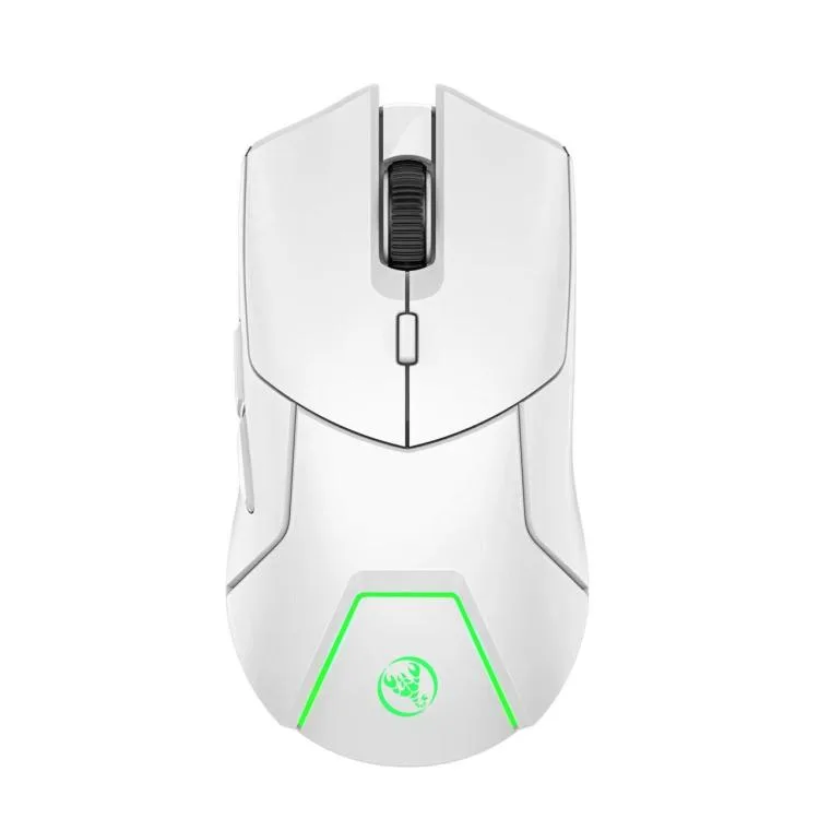 allentian allentian T40 White 4000 DPI 7 Keys Three-mode Wireless Mouse — product photo