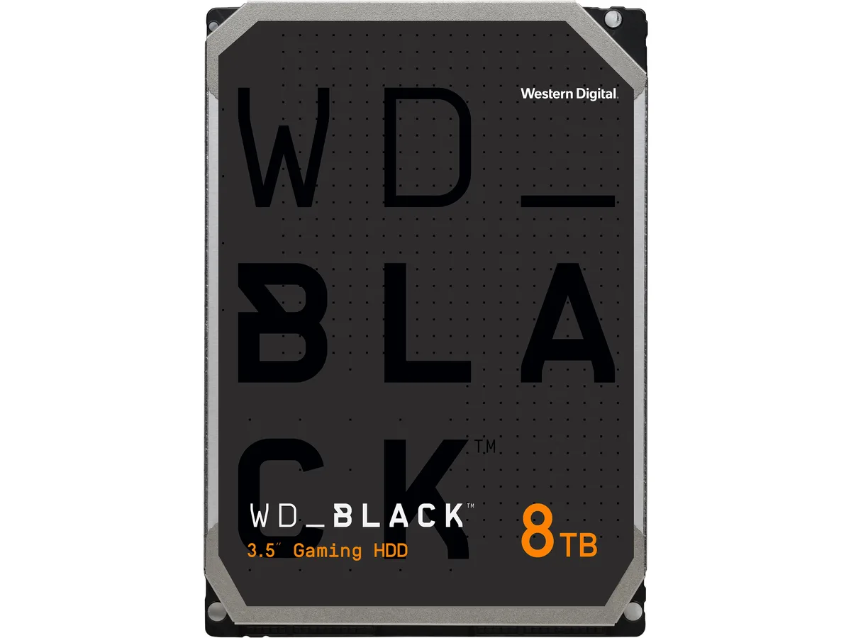 Western Digital Western Digital WD8001FZBX 8TB 7200 RPM 256MB SATA 6.0Gb/s 3.5" internal hard drive — product photo