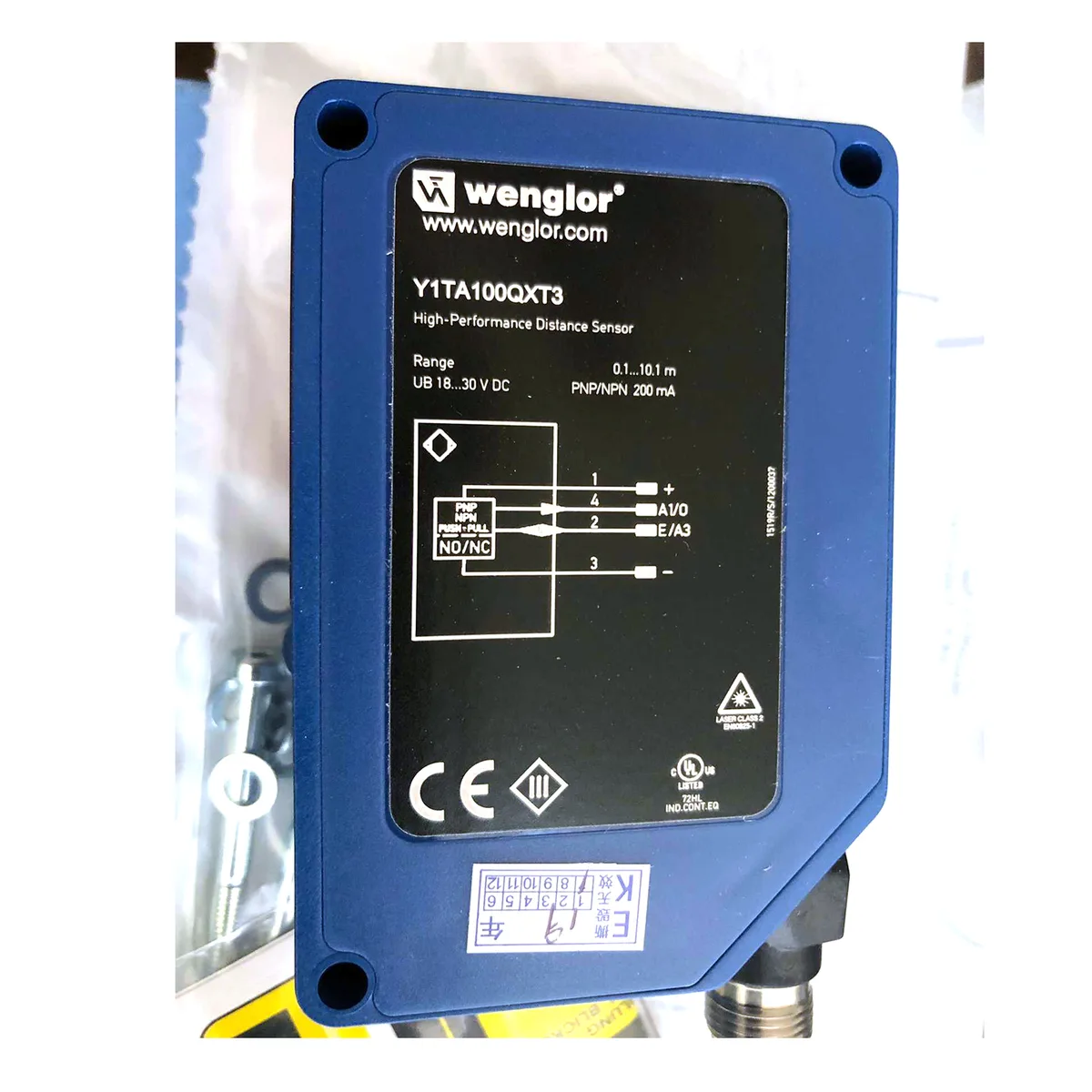 Wenglor Wenglor Y1TA100QXT3 electrician tool — product photo