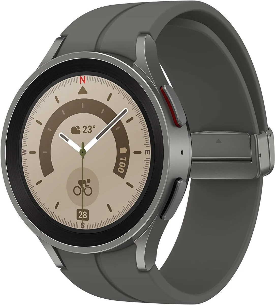 SAMSUNG SAMSUNG Galaxy Watch5 Pro 45mm Gray smart watch — product photo
