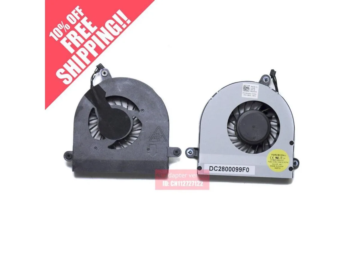 Fans Fans Alienware M17x M17XR CPU fan DC2800099F0 GVHX3 — product photo
