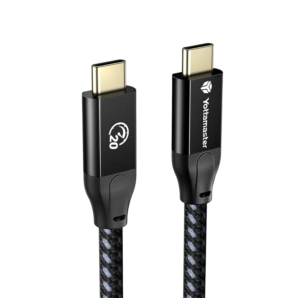 Yottamaster Yottamaster 100W USB C to USB C Cable 20Gbps 6.6ft — product photo