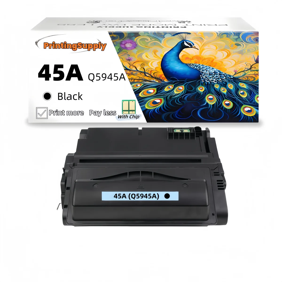 Aster Graphics Inc Aster Graphics Inc 45A Q5945A Compatible Toner Cartridge Black High Yield 20000 Pages — product photo