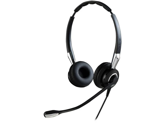 Jabra Enterprise Products Jabra Enterprise Products 2409-720-209 2400 II QD Duo UNC Wired VoIP Headset — product photo