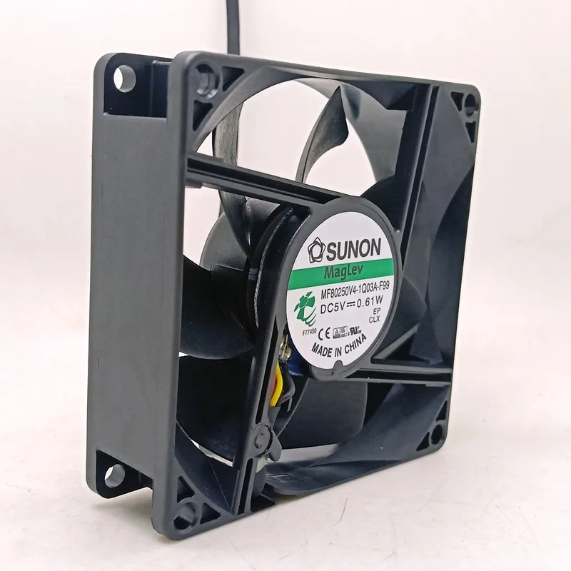 SXDOOL SXDOOL 80mm Case Fan 2100RPM 3-Pin 5V 0.61W — product photo