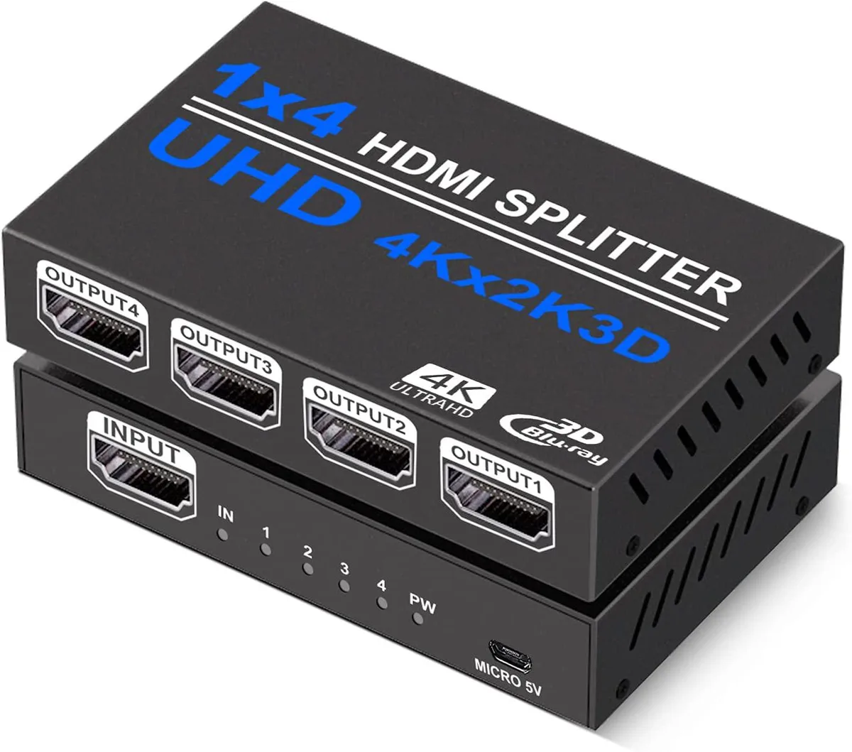 Jansicotek Jansicotek OZF4 1x4 HDMI video splitter 4K@30Hz 3.4Gbps — product photo