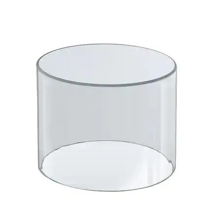 Azar Displays Azar Displays 556808 8"W x 8"H Clear Acrylic Cylinder food service — product photo
