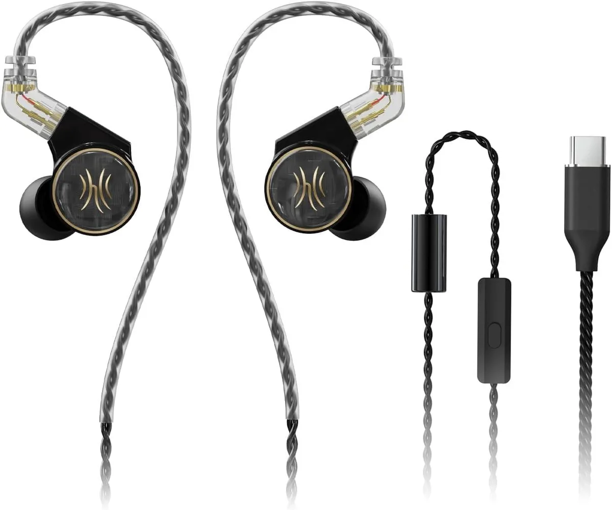 OneOdio OneOdio Master 1 1DD+1BA Hybrid Wired Earbuds Type-C — product photo