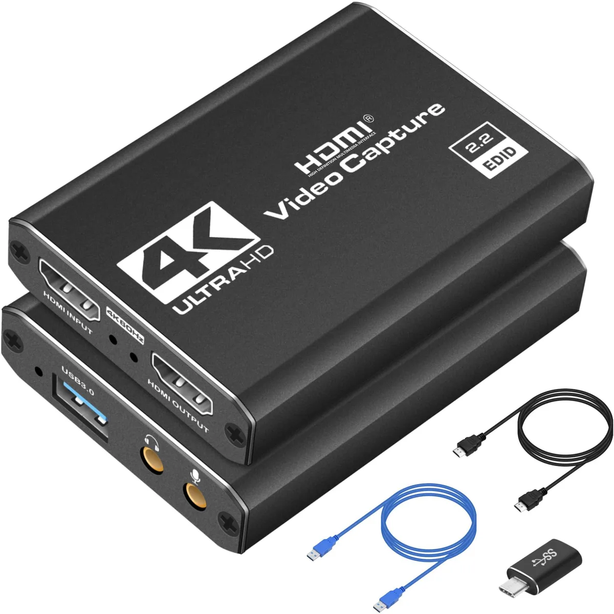 Bailink Bailink 4K Capture Card BL-SPCJK 1080p 60fps Video Capturing Device with 3.5mm Mic In — product photo