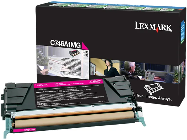 Lexmark Lexmark C746A4MG Magenta High Yield Toner Cartridge 7000 Pages — product photo
