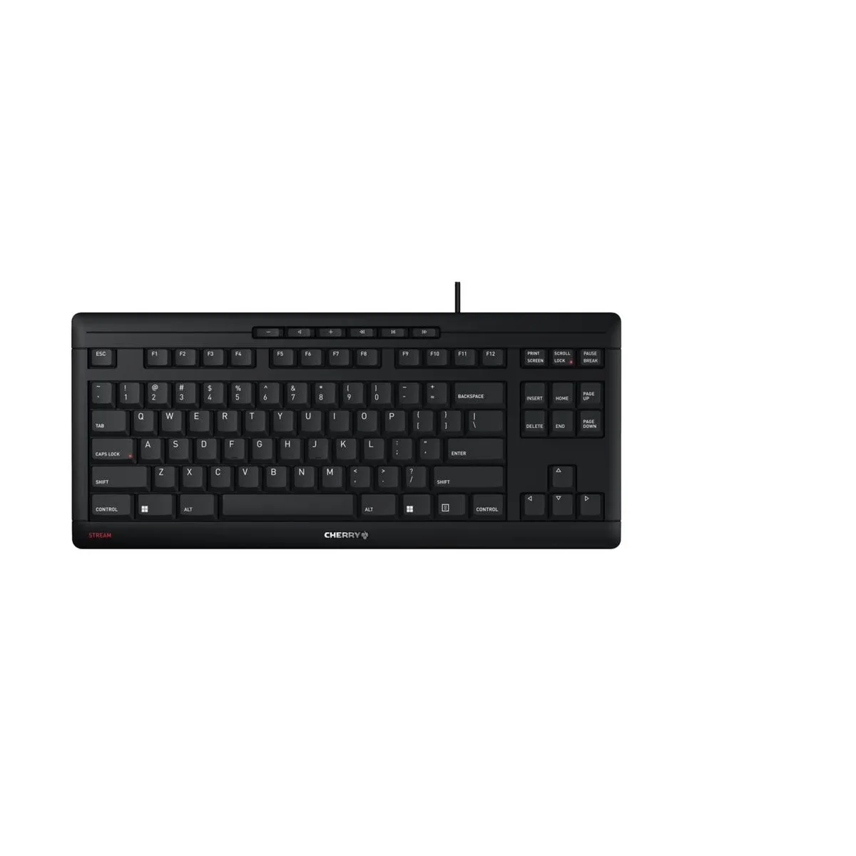  CHERRY Stream TKL Wired Gaming Keyboard Black JK-8600US-2 — product photo