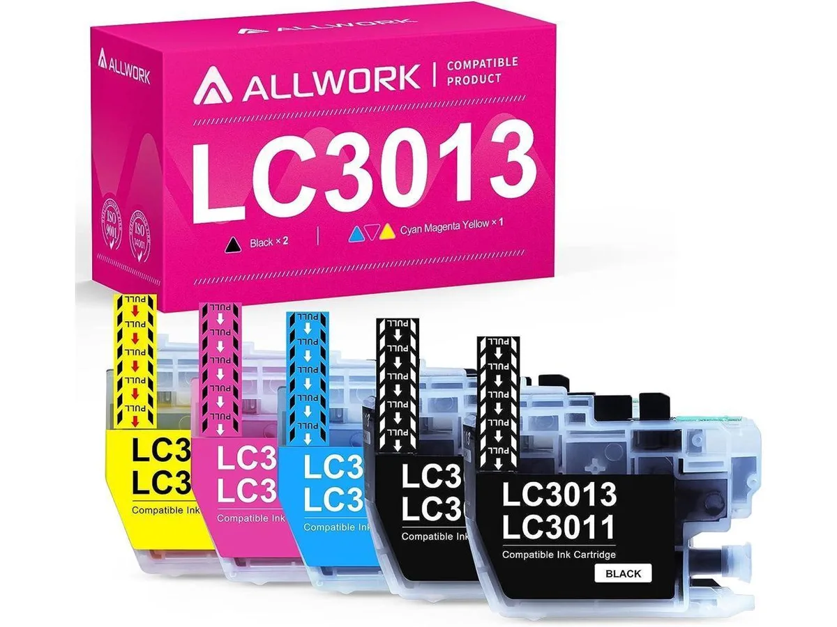 V4ink V4ink LC3013 LC3011 compatible ink cartridges 5 pack — product photo