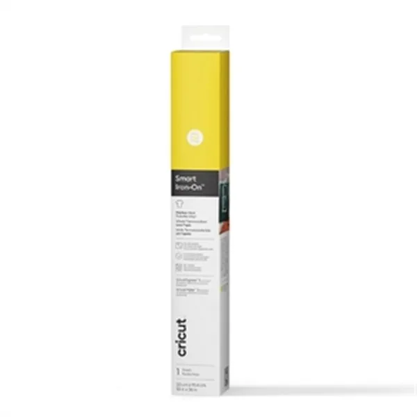 Cricut Cricut 2011319 Smart Iron-On Yellow 13" x 36" general craft — product photo