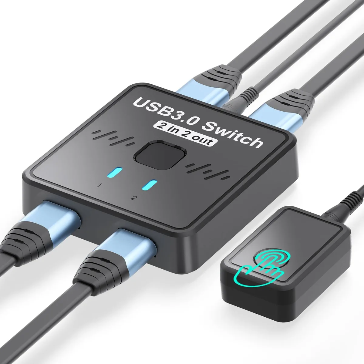  TRENDnet SW03003 USB 3.0 Switch 2 in 2 Out — product photo