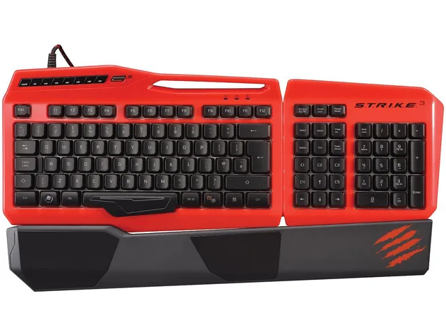 MAD CATZ MAD CATZ S.T.R.I.K.E. 3 Keyboard Red — product photo