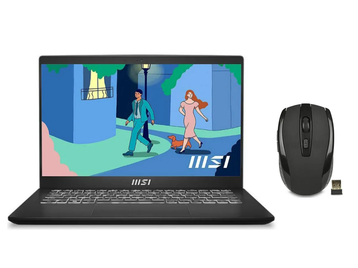 MSI MSI Modern 14" FHD i7-1195G7 16GB 512GB Black + Mouse — product photo