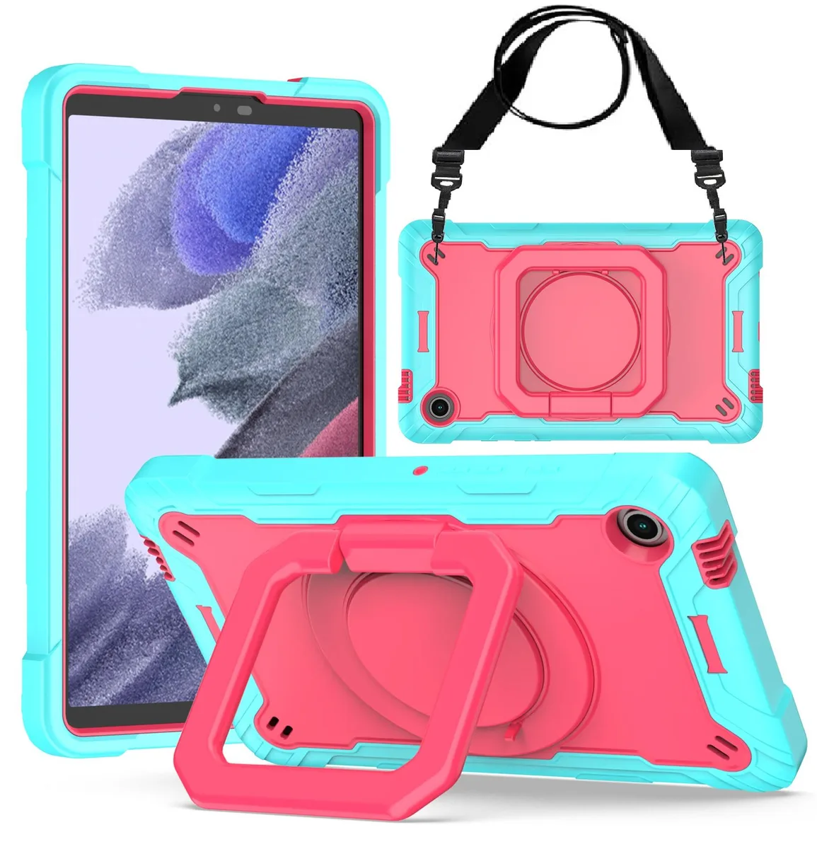 anicestore anicestore SM-X130 accessory case 8.7" teal pink — product photo