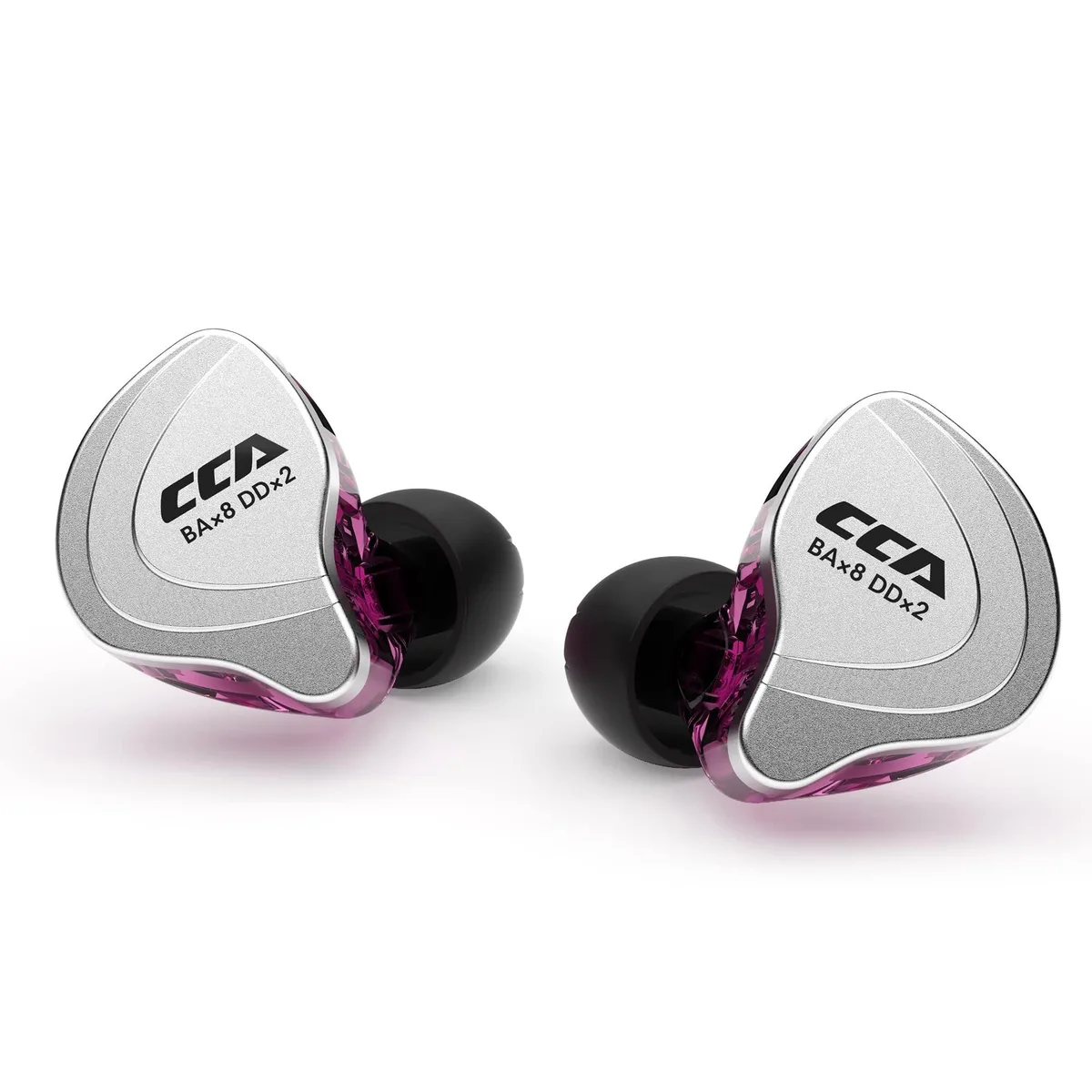 ARENTI ARENTI CCA C10 4BA+1DD Hybrid IEM Purple — product photo