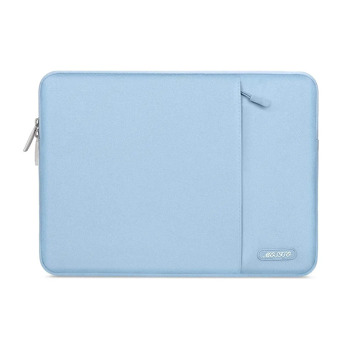  MOSISO 14 inch Laptop Sleeve Case Air Blue Polyester — product photo