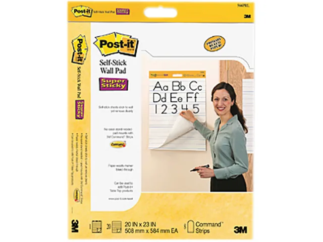 3M 3M 566PRL Post-it Easel Pad 20.00" x 23.00" 20 Sheets 2 Pack — снимка на продукта