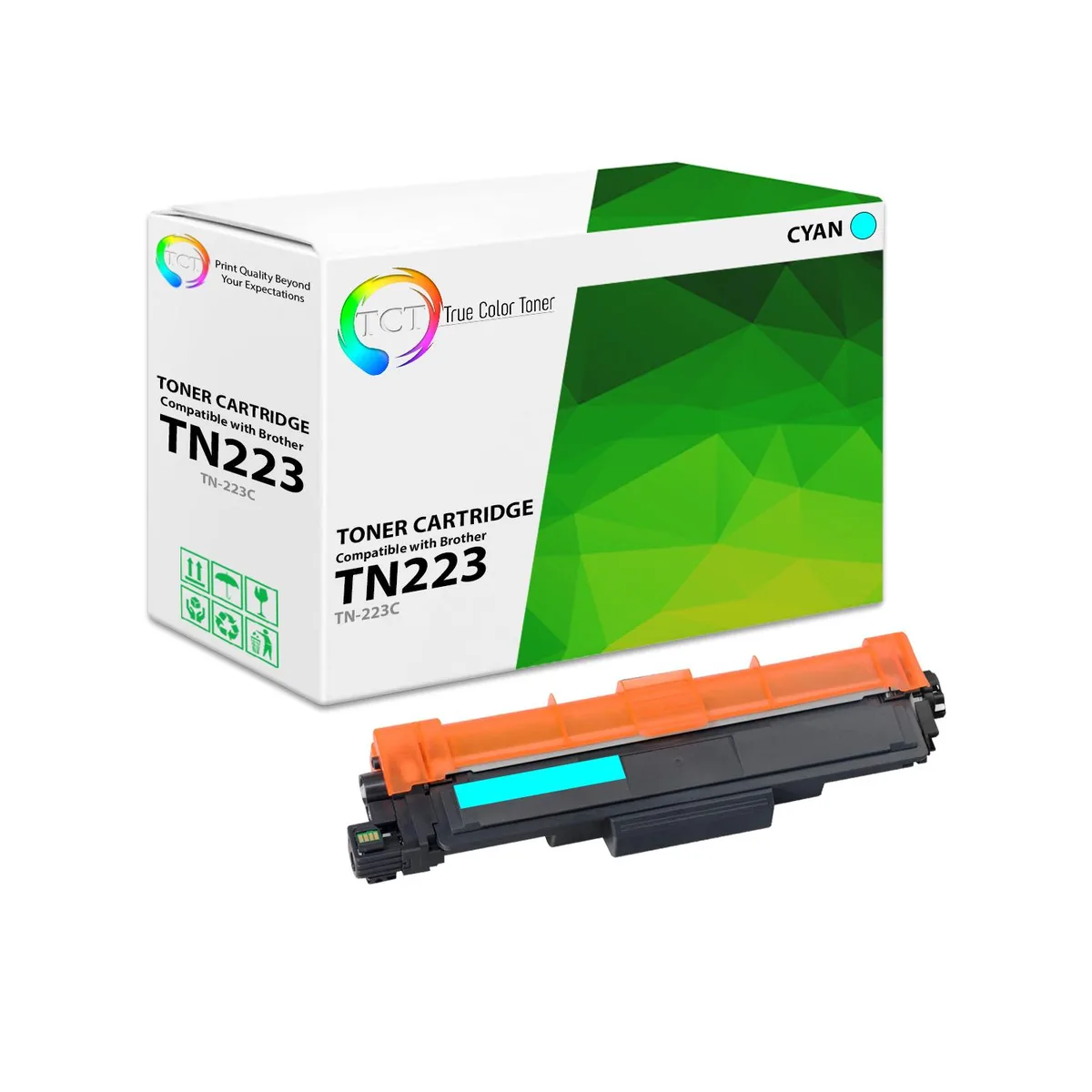 True Color Toner True Color Toner TN-223C Cyan Toner Cartridge 1300 pages — product photo