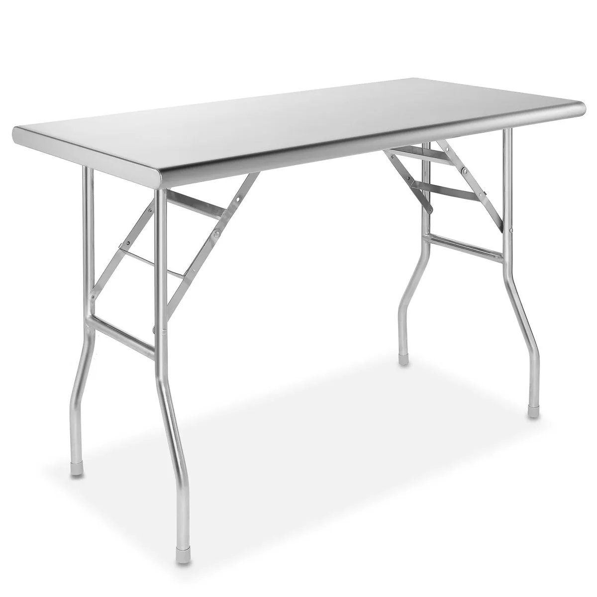 Gridmann Gridmann GR53-2448FD 48 x 24 inch stainless steel food service folding table — product photo