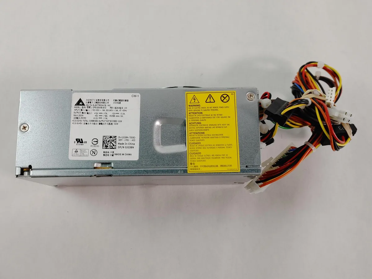 DELL DELL J038N 250 W ATX Power Supply for Vostro 220S 537S Studio 540S 530 — product photo