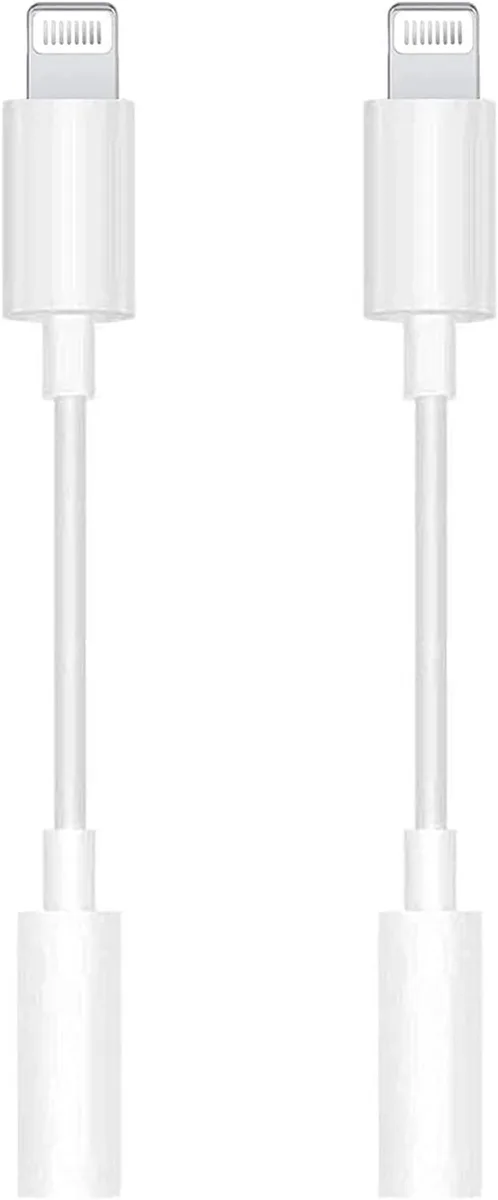 aibileec aibileec Lightning to 3.5 mm Audio Adapter 2 Pack — product photo