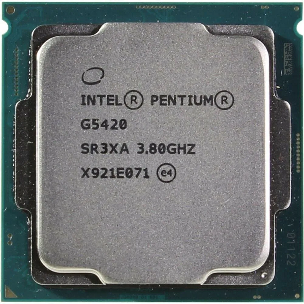 Intel Intel Pentium Gold G5420 3.8 GHz LGA 1151 desktop processor — product photo