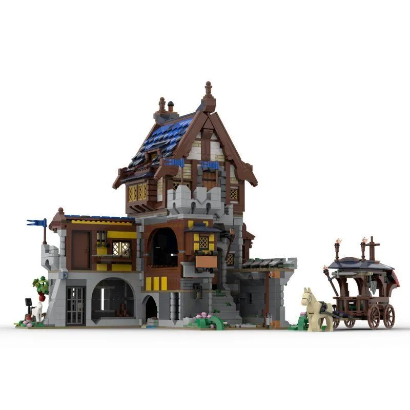 ZITIANYOUBUILD ZITIANYOUBUILD MOC-118869 Medieval Castle Fortress 3151+ Parts Educational Building Set — product photo