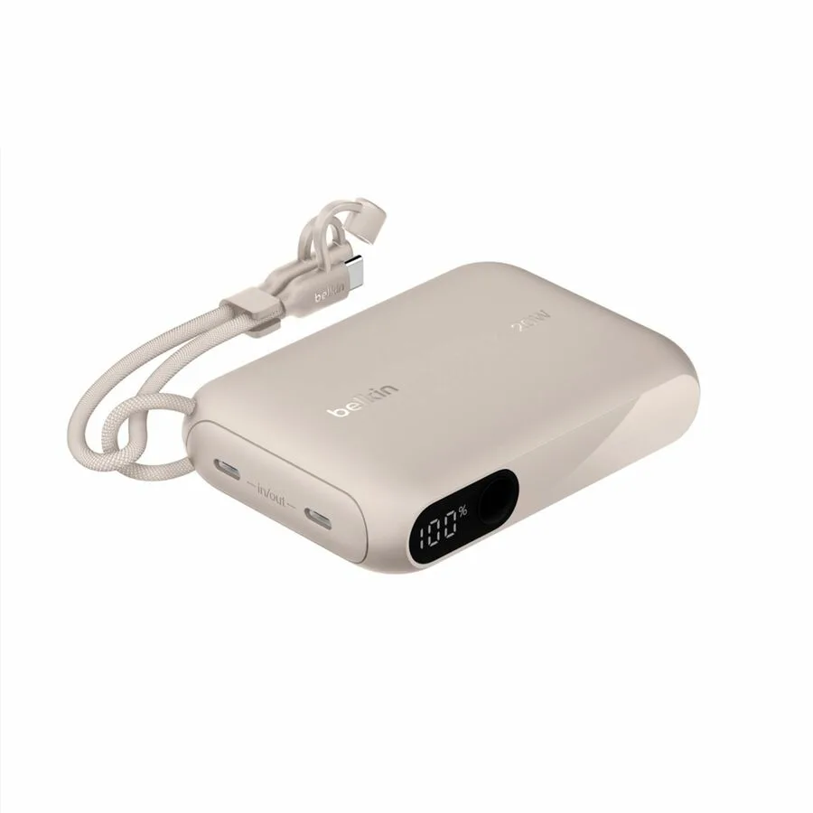 Belkin Belkin BoostCharge Power Bank 10000 mAh 20W BPB027fqSD Sand — product photo