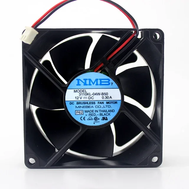 SXDOOL SXDOOL 3110KL-04W-B50 80mm 12V case fan — product photo