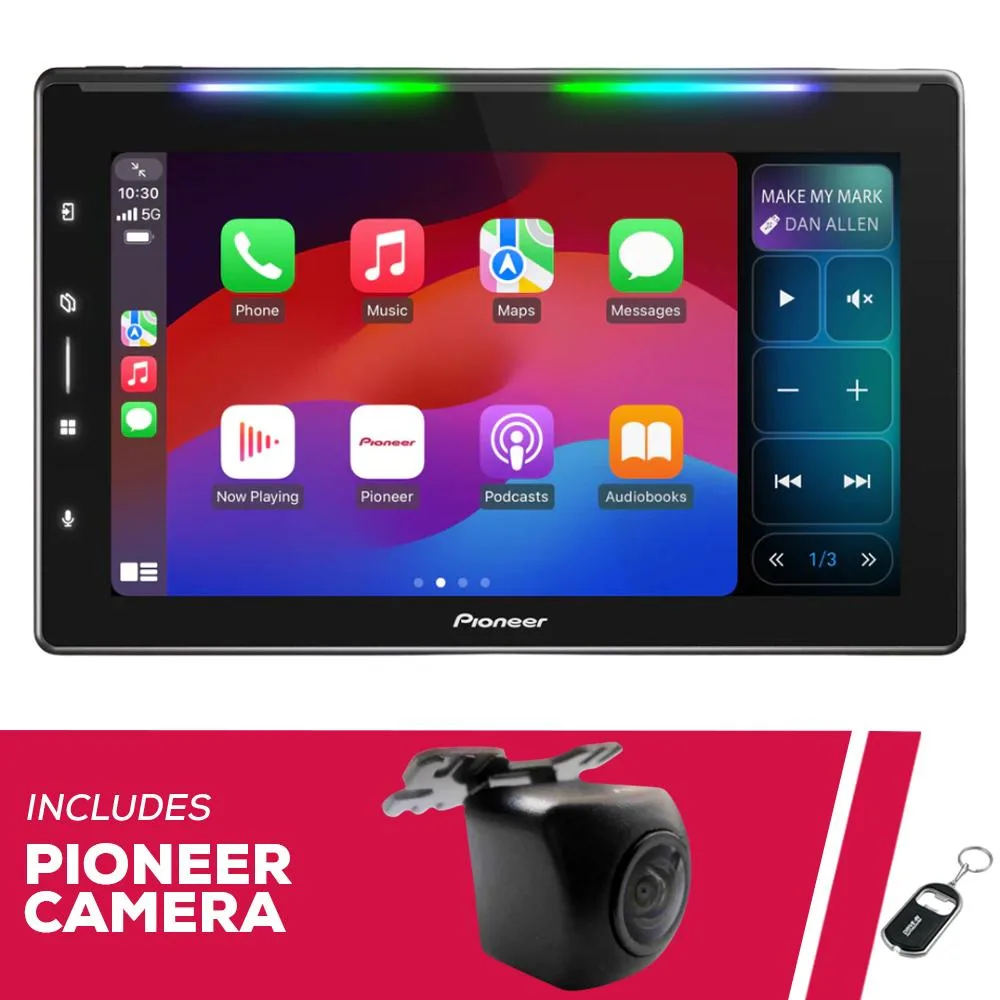 Pioneer Pioneer DMH-WT6000NEX 10.1" Receiver with ND-BC011 Camera — product photo