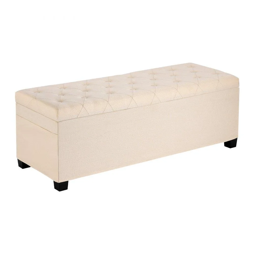 VEVOR VEVOR Storage Ottoman Bench 110TJXMDK-01BE Beige — product photo
