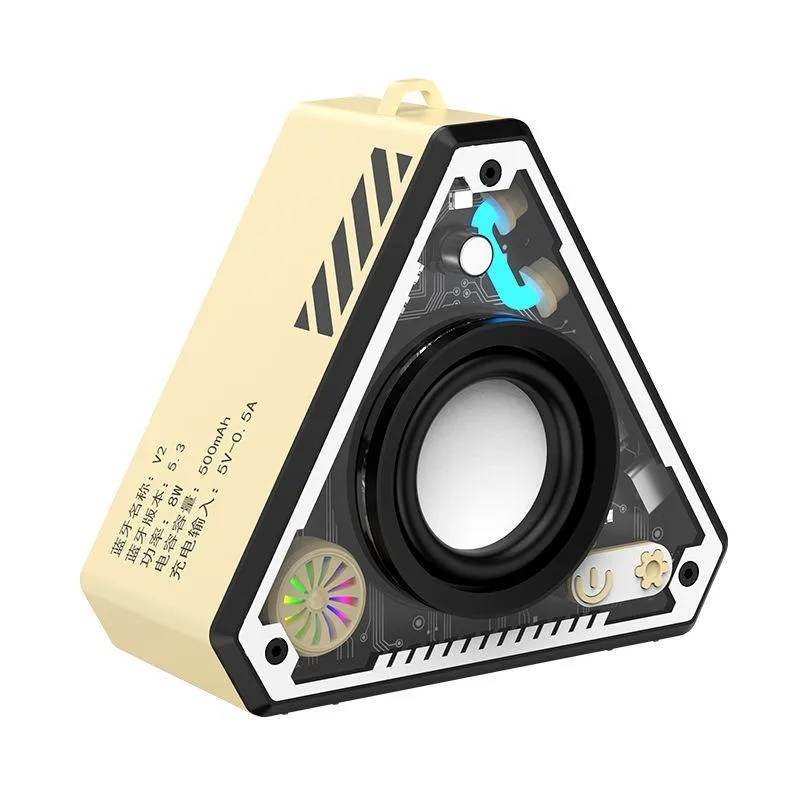 SOVAWIN SOVAWIN Bluetooth 5.3 Portable Speaker Yellow 500mAh 5h — product photo