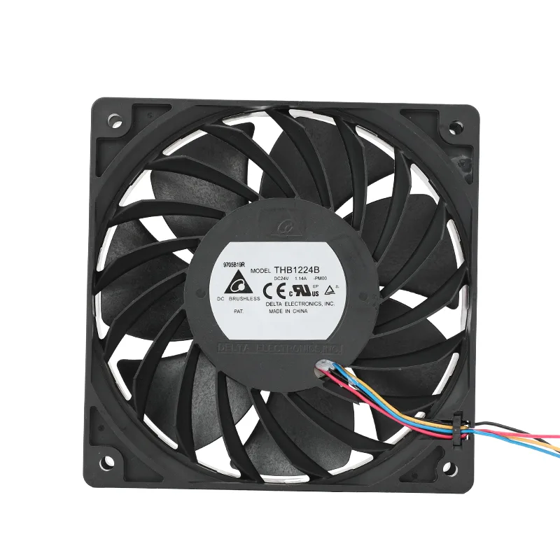 SXDOOL SXDOOL THB1224B-PM00 24V 120mm case fan 174CFM 65dBA — product photo