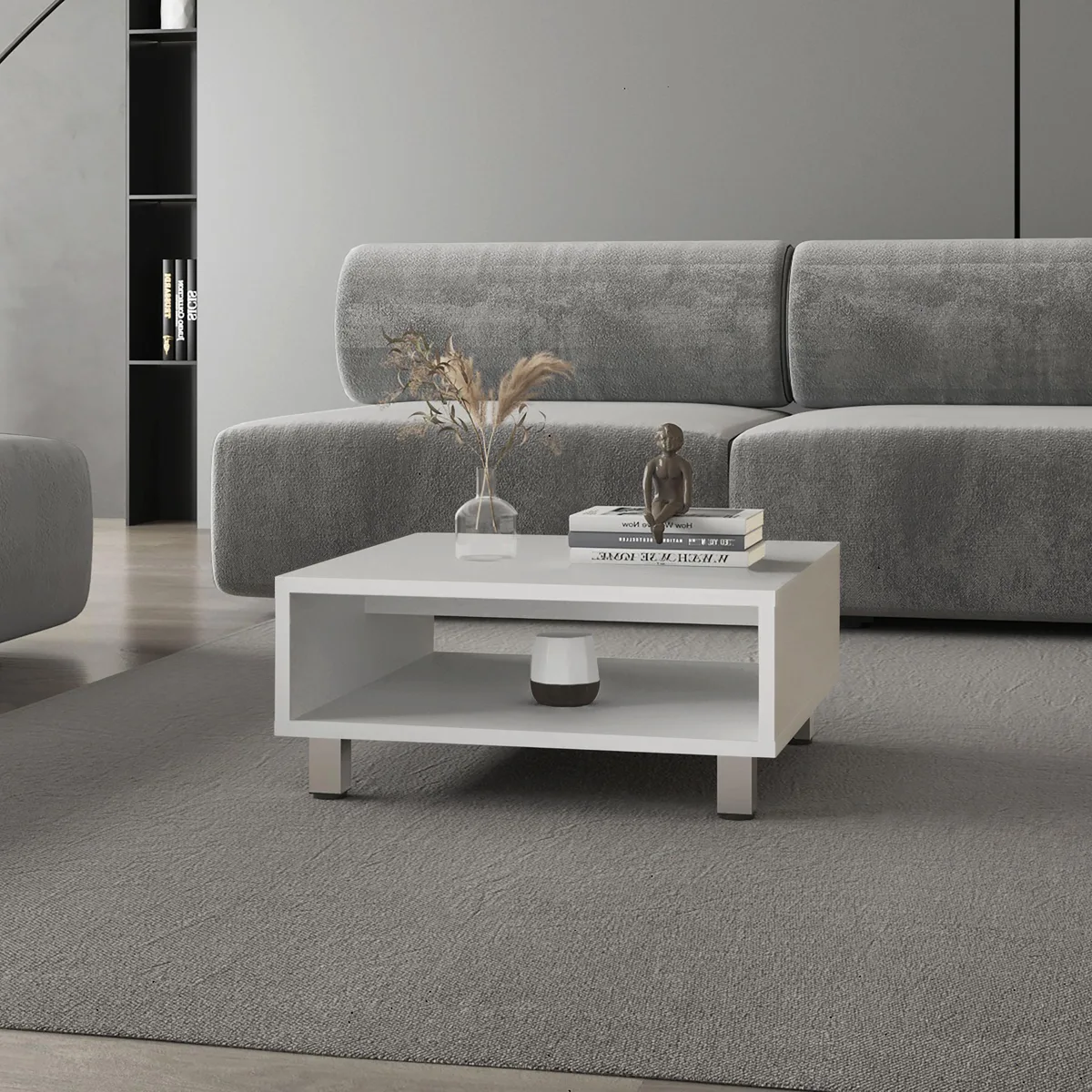 tuphen tuphen Avondale Coffee Table White 10.6" H 23.6" W 23.6" D — product photo