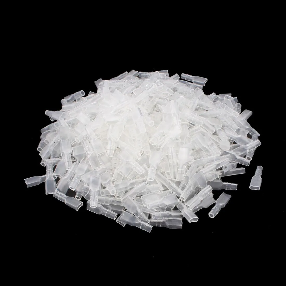 Unique-Bargains Unique-Bargains DR187 Electrician Tool 4.8mm Female Spade Connector Terminal Insulated Sleeve 500 Pcs — product photo