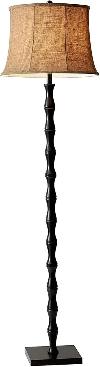 TUKO TUKO Stratton 1523 Floor Lamp 62 in. Black Brown 1 x 150 W — product photo